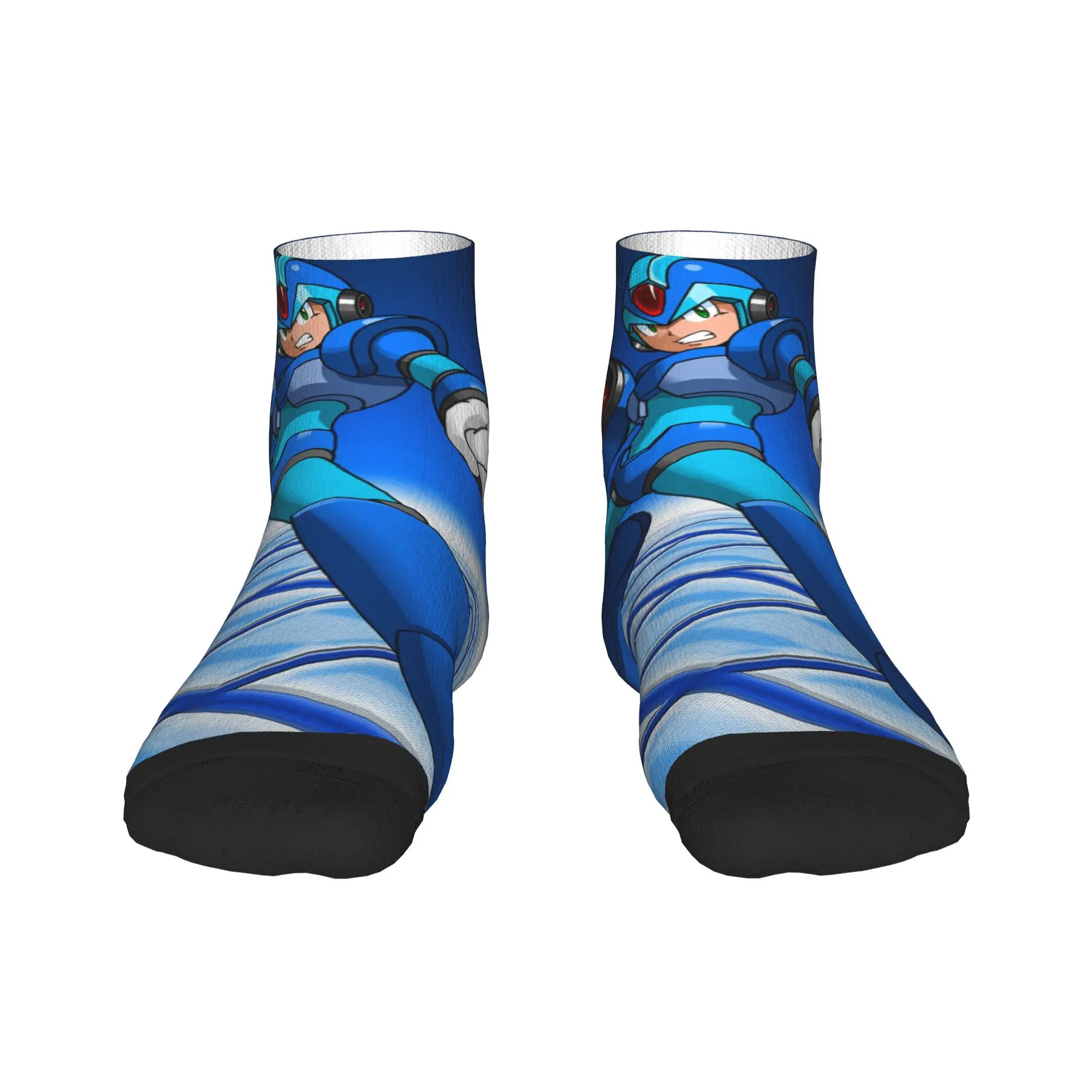 

Megaman Video Game Mega Man Socks Harajuku High Quality Stockings All Season Socks Accessories for Man's Woman's Gifts