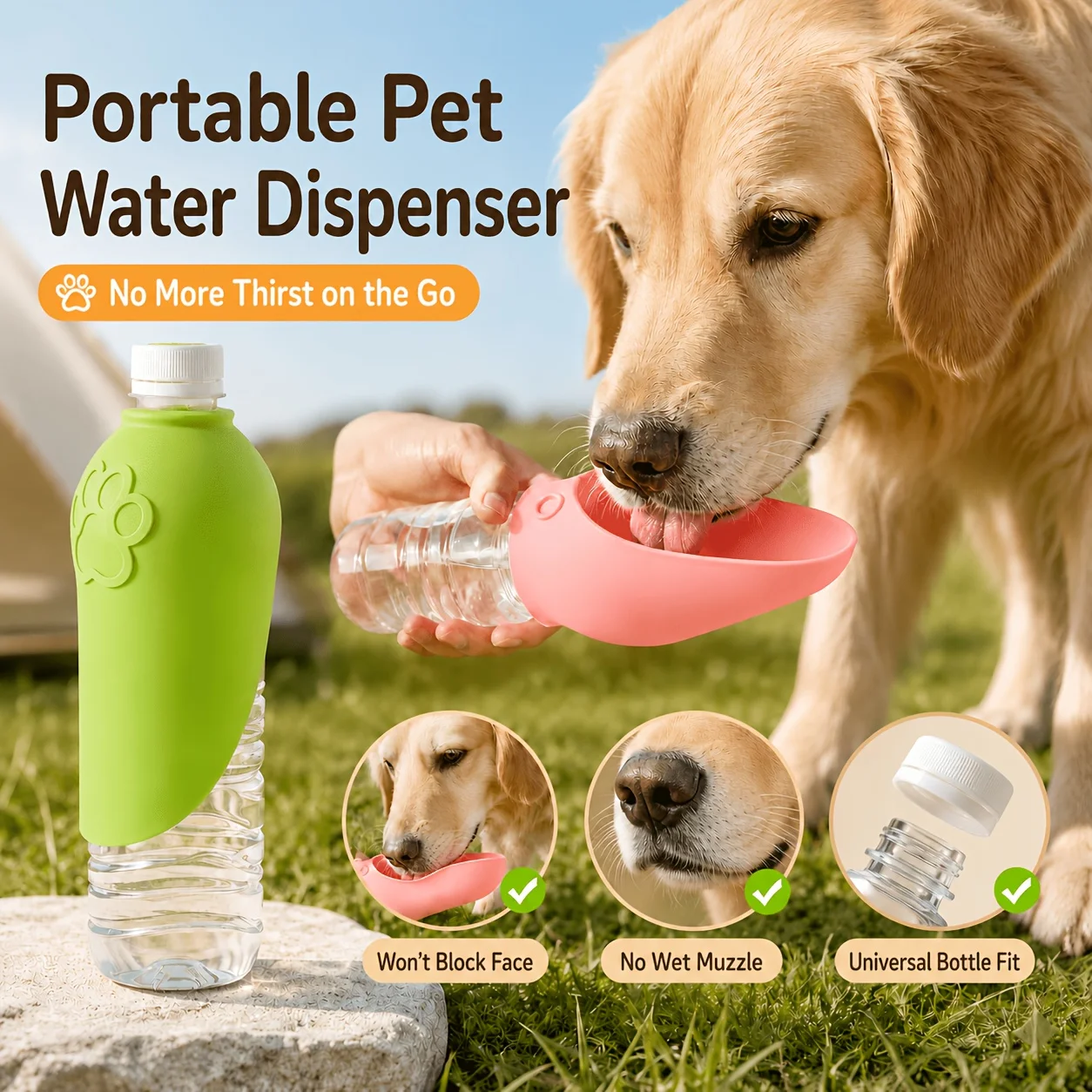 Portable Outdoor Water Cup Dog - Travel Accessories For Dogs 评论和价格