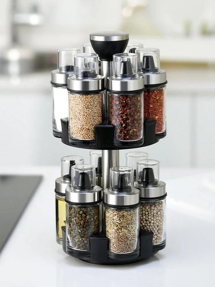 السكر الملح التوابل الجرار مجموعة الزجاج الفلفل الهزازات صلصة التوابل جرة زجاجات مع غطاء صغير Botellitas الفقرة الغداء اكسسوارات المطبخ #4