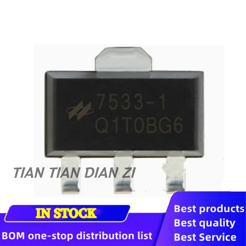 10pcs/lot HT7533-1 SOT89 package ic chips in stock
