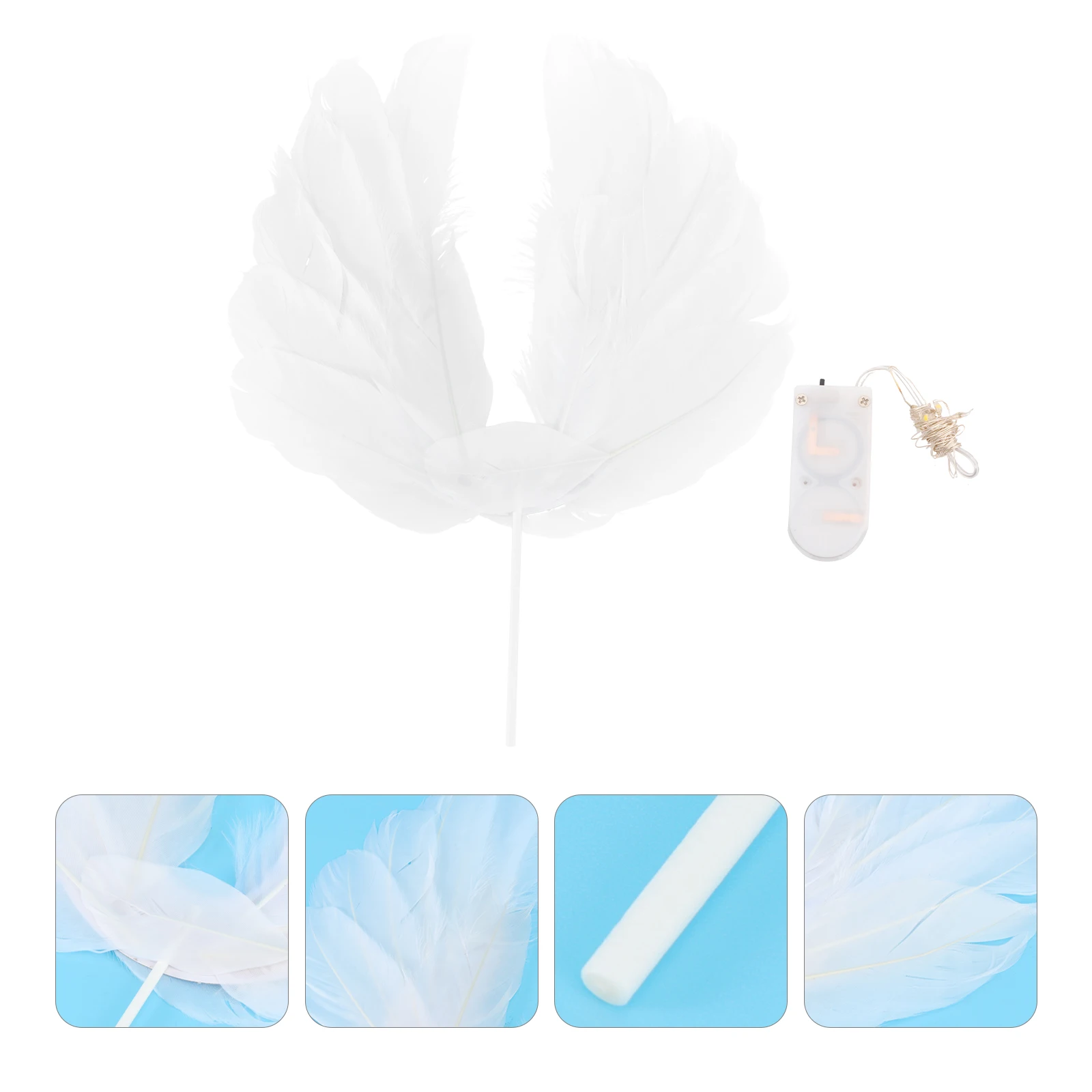 

Wing Insert Card Cake Decoration Supplies Decorating Cupcake Picks Accessories Angel Toppers