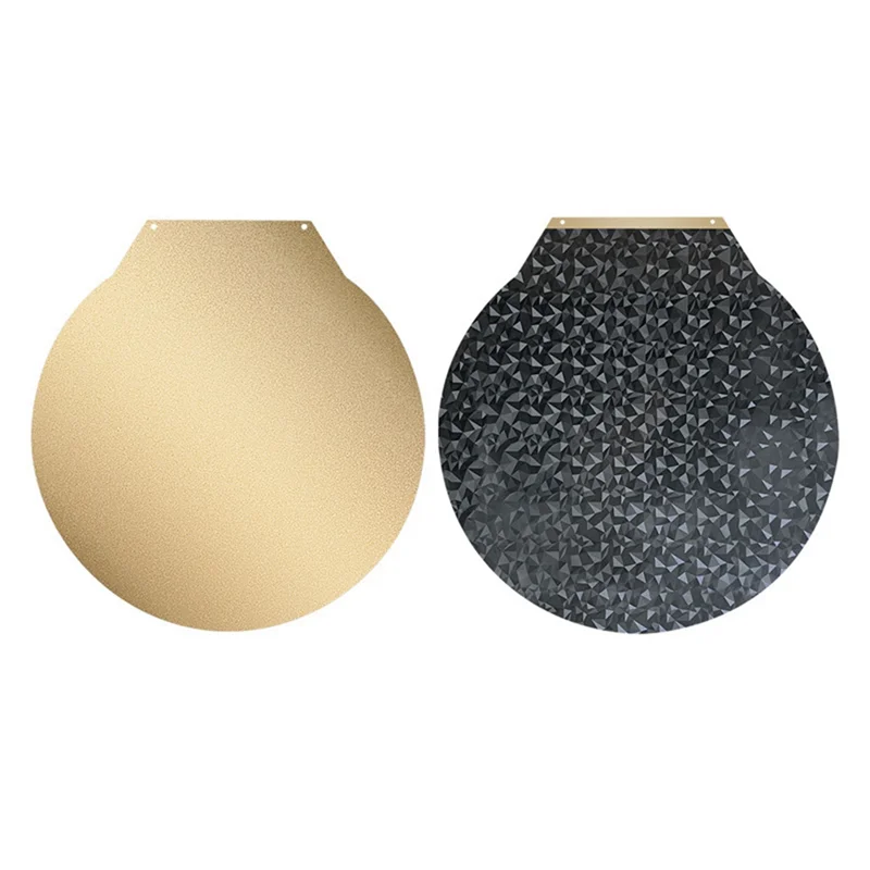 For Flsun V400 PEO Plate Round PEI Sheet Double Side Steel Sheet PEO For V400 Flsun Super Racer PEO Build Plate