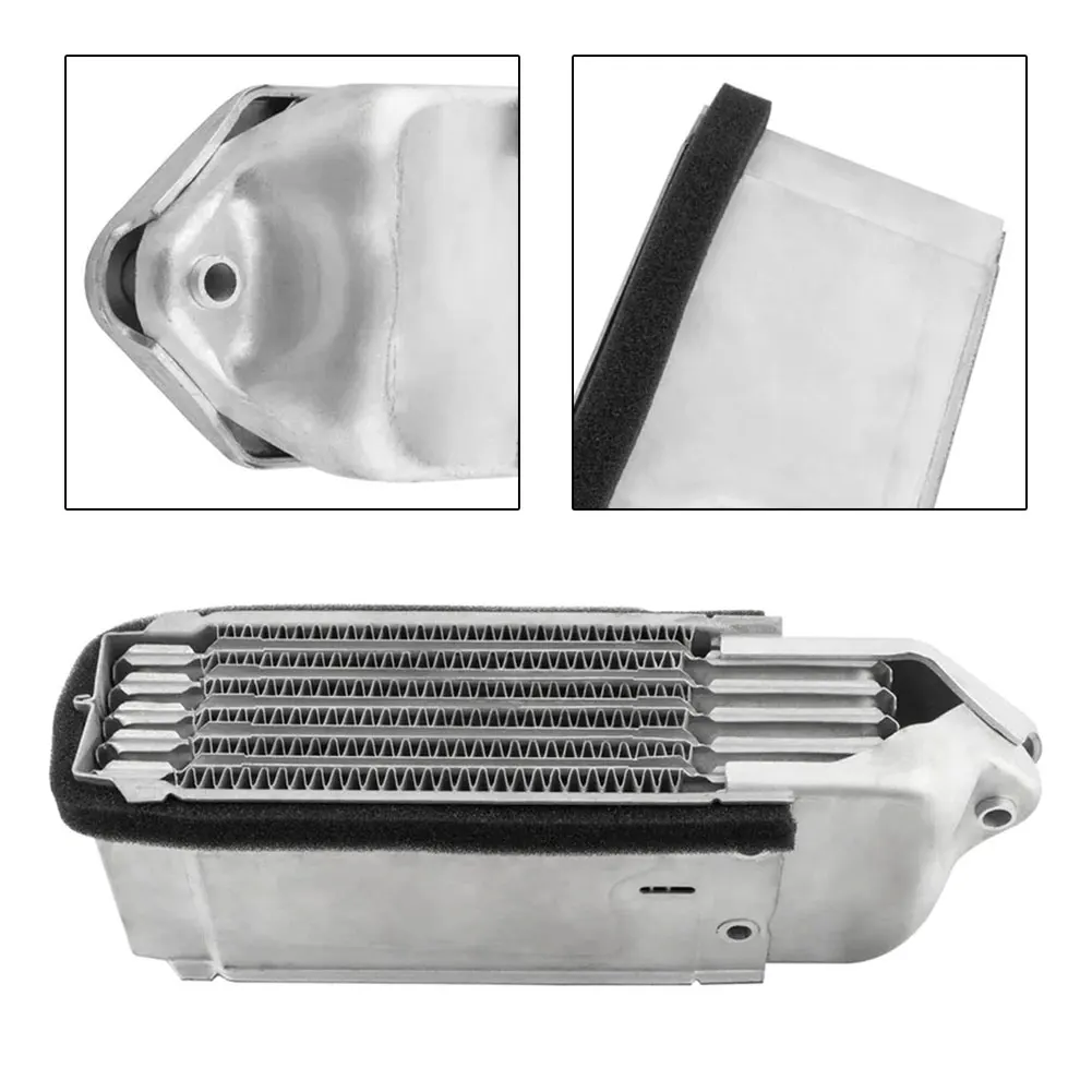 

Oil Cooler For Type1 Type2 Karmann Thing 113117021 Aluminum Replacement Part High Strength Direct Install Silver Finish Auto