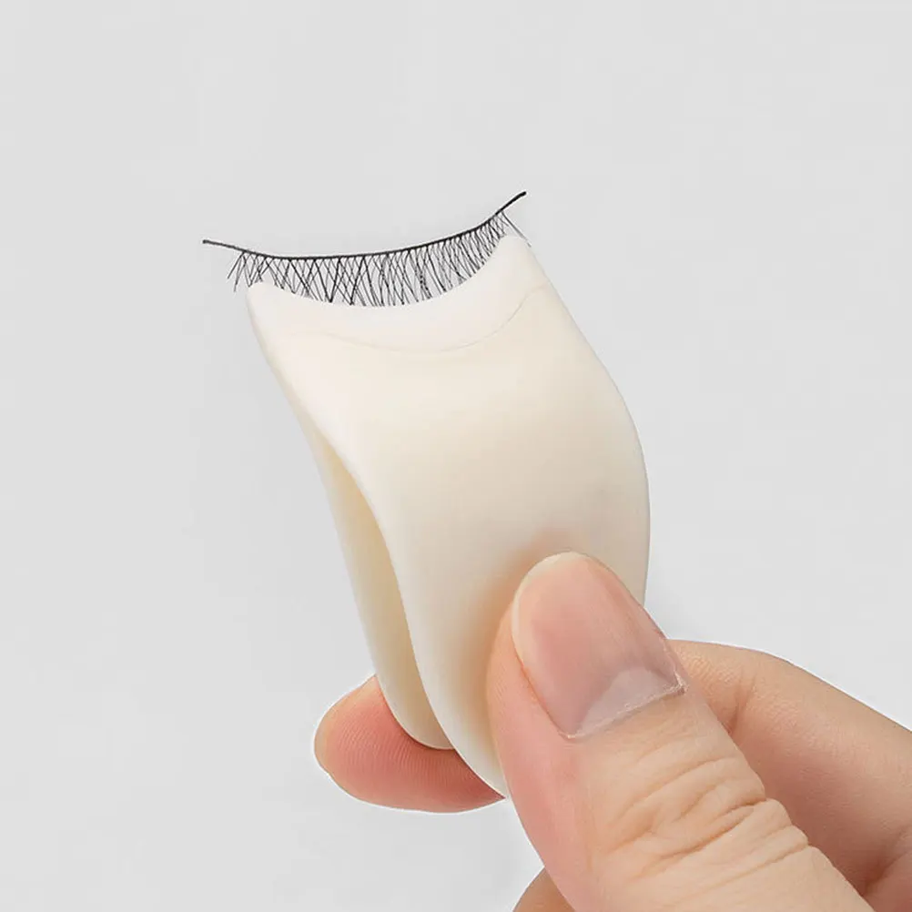 4 قطعة الملقط الفولاذ المقاوم للصدأ رمش الملقط للمكياج كاذبة لاش قضيب دائم خفيفة الوزن ماكياج أداة للنساء #4