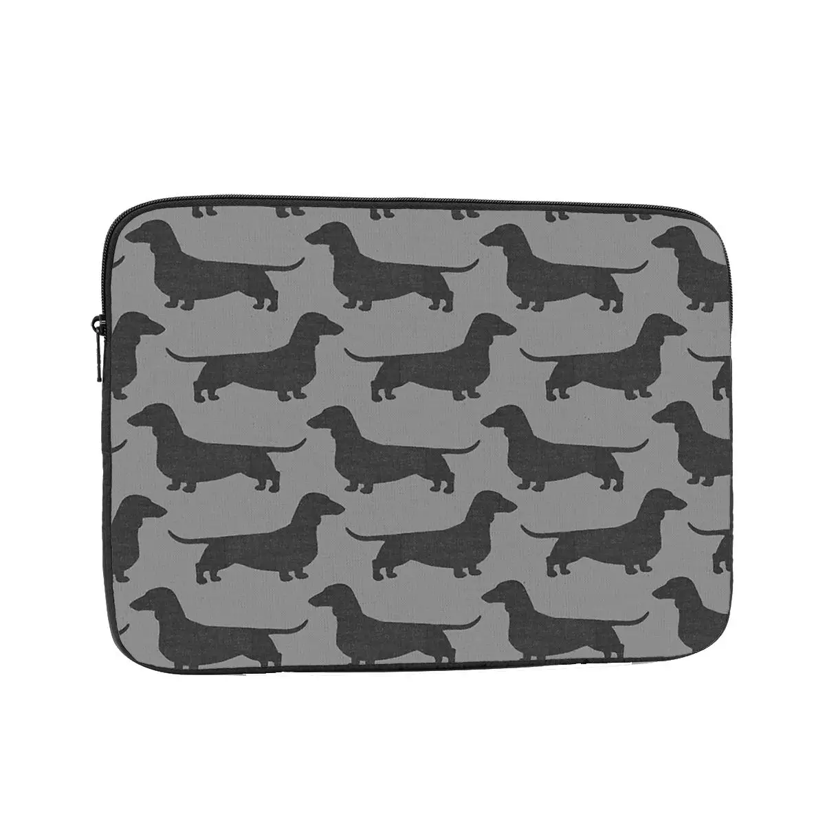 Shockproof Case 12 13 15 17 Inch Dachshund Dog Silhouette Laptop Sleeve Case Wiener Sausage Doxie Notebook Sleeve Cover Bag