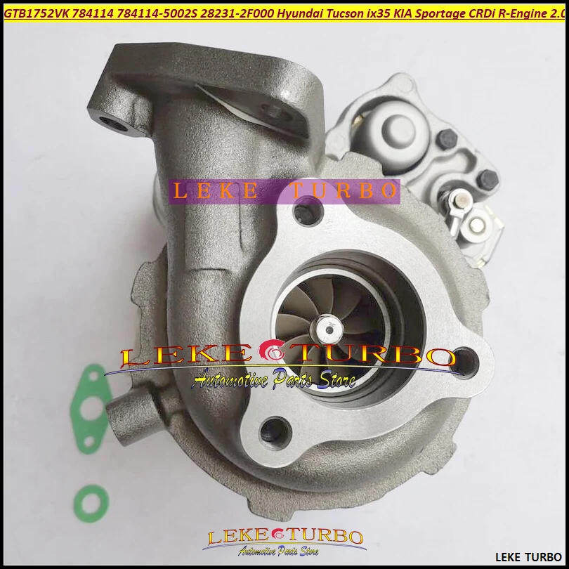 Turbo GTB1752VK 784114 784114-5003S 784114-5002S 28235-2F200 28235-2F250C For Hyundai ix35 2.0 CRDI 135 Kw - 184 HP R-engine