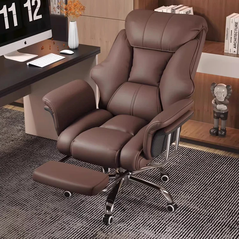 Design Chair Rotating Living Chairs Relaxation Armchair Stool Wheel Height Adjustable Office Silla De Escritorio Recliner Room