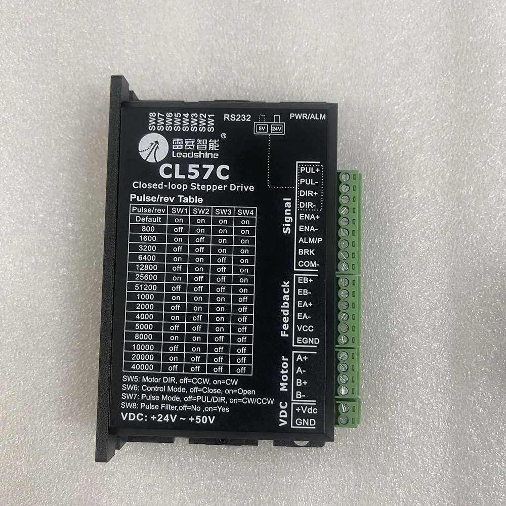 Leadshine Closed Loop Stepper Motor Hybrid 57CME22C MS30  and Driver CL57C
