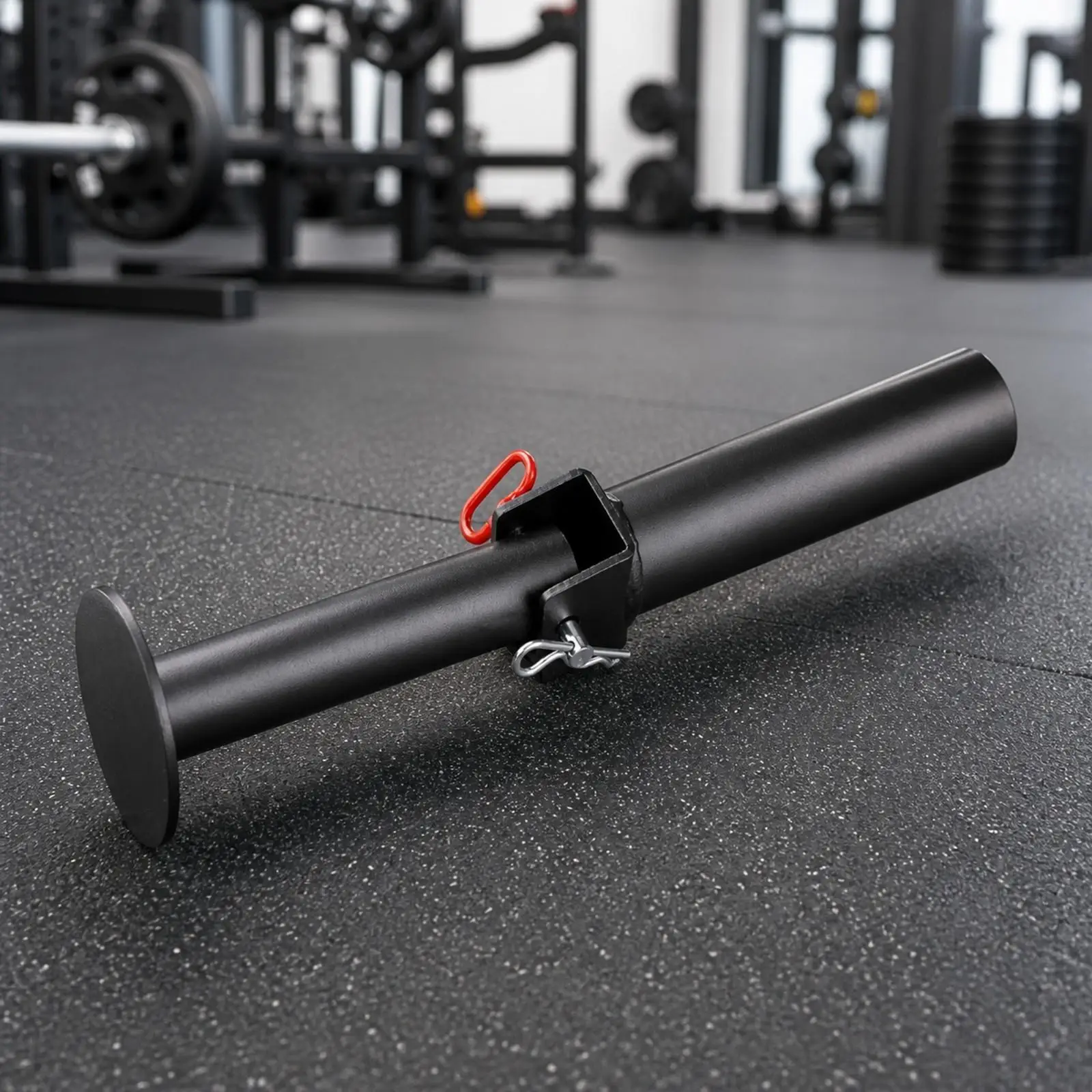 Multi Purpose Barbell Support Attachment for Controlled Rows Squats and Presses Workout