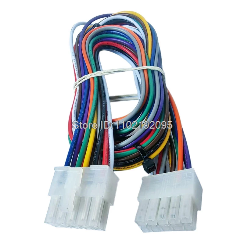 10PIN 18AWG 100CM Mini-Fit Jr 5557 10POS 4.20MM 0039012100 003901 Mini-Fit Jr 5559 0039012101 Molex 4.2 Dual Row wire harness