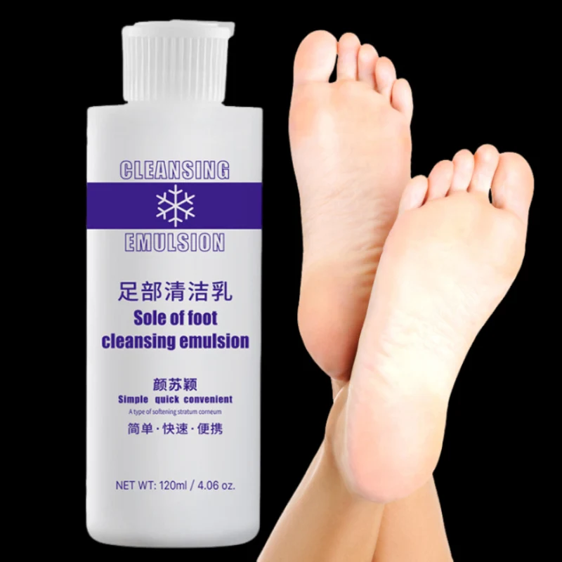 120ml New Foot Exfoliator Softener Remove Dead Skin Calluses Sole of  Foot Cleansing Emulsion Anti-Cracked Heel Enhancer