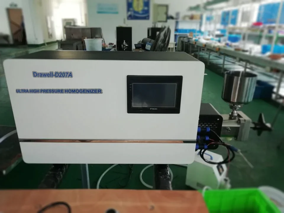 D207A Benchtop High Pressure Homogenizer High Pressure Nano Homogenizer Homogeneizer High Pressure