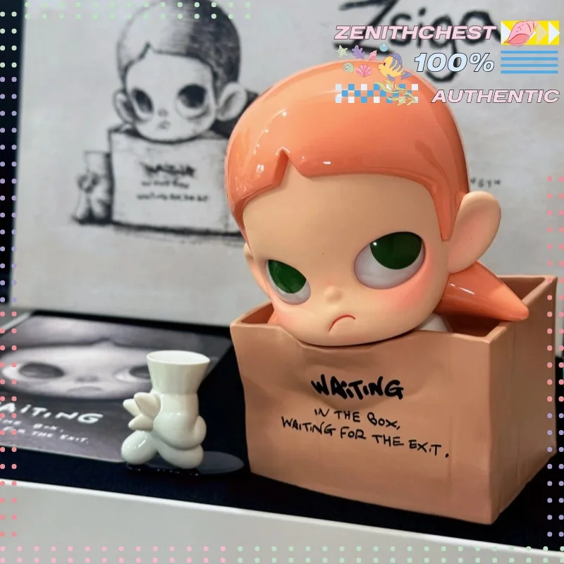 

POP MART Zsiga Backstage Rebellious Spirit Large Scale Figure Trendy Collectible Desktop Display Decor Customized