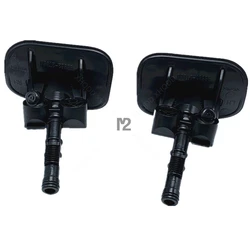 1 A Pair For 2012 KIA OPTIMA HYBRID K5 Front Headlight Washer Headlamp Cleaning Sprayer Nozzle Device Cover COVER-TELESCOPE