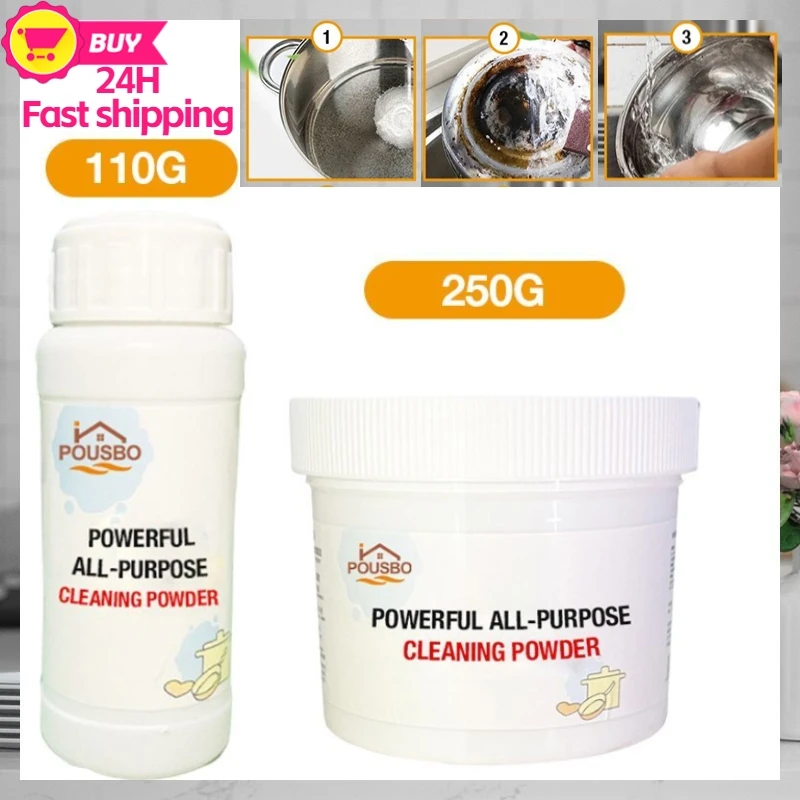 250g/110g leistungs starker Küchen-Allzweck pulver reiniger