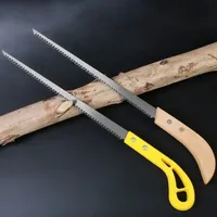 Handsaw Garden Saw SK5 Steel Saw Tools W/ Wooden Handle Woodworking Saw 340mm Convenient For Wall Panel Bending