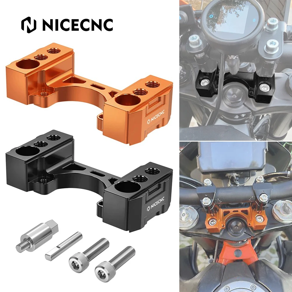 

1" Handlebar Riser Steering Damper Mount for KTM 790 Adventure/R 890 Adventure/R/Rally 2019-2024 Husqvarna Norden 901 2022-2023