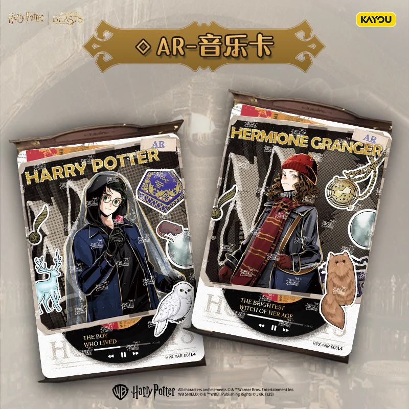 การ์ด Harry Potter ของแท้จาก KAYOU รุ่น Wizard Eternal Edition ชุดสะสม Dream Moment Magic World Academy การ์ดสะสมของขวัญและของเล่น