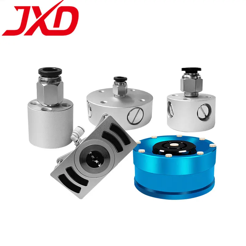 

JXD Bernoulli Pneumatic Gripper Round Vacuum Sucker 20MM 30MM 40MM 60MM Traceless Aluminum Alloy Non-contact Vacuum Suction Cup