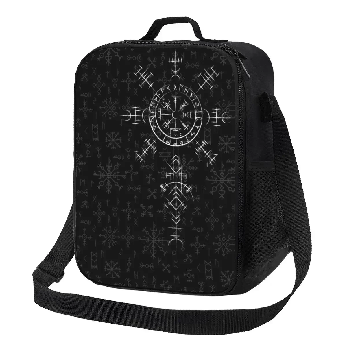 

Изолированные сумки для обеда Viking Battle Shield для школы и офиса, многоразовый холодильник Vikings Valhalla, термобокс Bento для женщин и детей