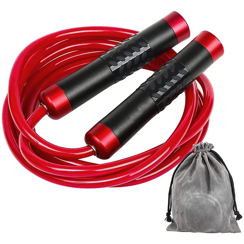 3M Adjustable Weighted Jump Rope Heavy JumpRope For Workout Fitness Tangle-Free Ball Bearing Handles Speed Skipping Rope Gym