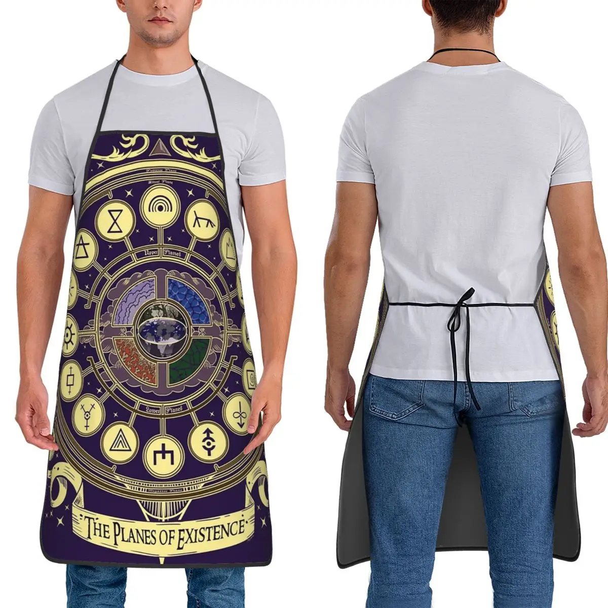 

Фартуки The Planes Of Existence: кухонные фартуки без рукавов для шеф-поваров, для уборки на кухне, для женщин и мужчин, для рисования