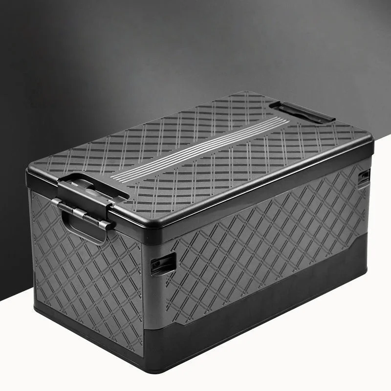 Car Trunk Box Car Organizer Storage Box Portable Outdoor Camping Folding Trunk Box Vechicle Interior Organizer Accessorie New