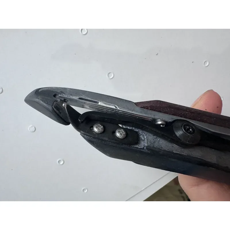 Rapier Head for Alpha PGA Loom Left Right Grooved Metal Plastic Weaving Machinery Spare Parts