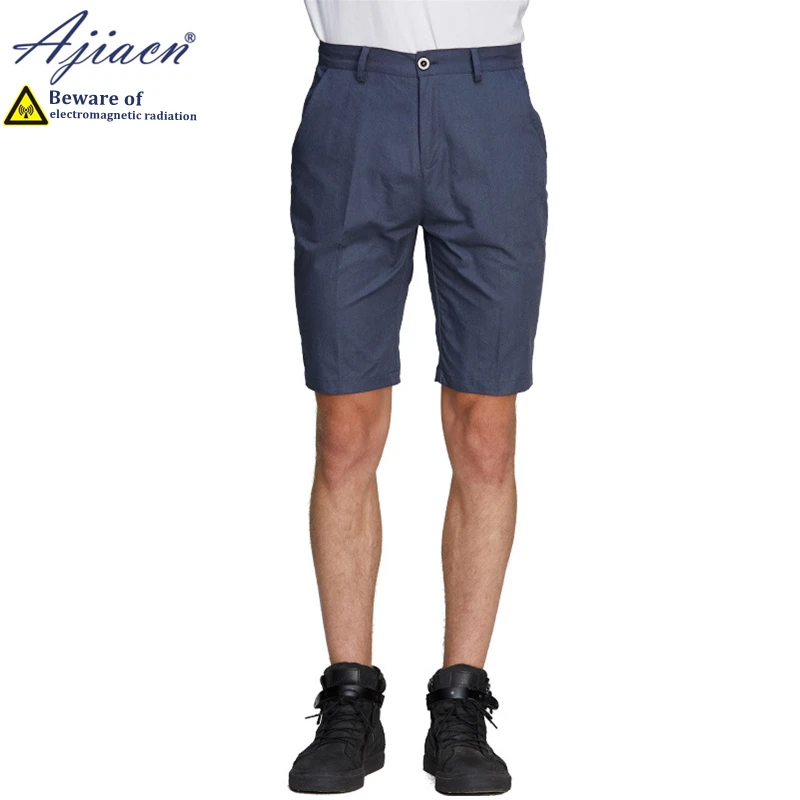 

Summer anti-radiation men's shorts new energy vehicles, 5g communication Electromagnetic radiation shielding men's short pants