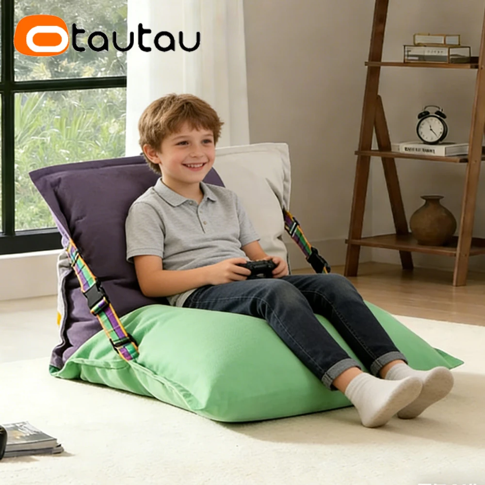 OTAUTAU Children Outdoor Bean Bag Cover Swim Pool Float Pouf Storage Beanbag Cover DD258【No Filler!Need Buy Filler Yourself】 - view 5
