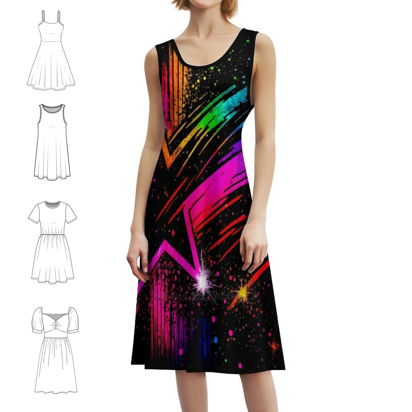 

Back To The 80'S Boho Chic Dress Elegant Fashion Beach Wedding Party Gown 80S 1980S Superstar Stars Star Michael Woman Clothes
