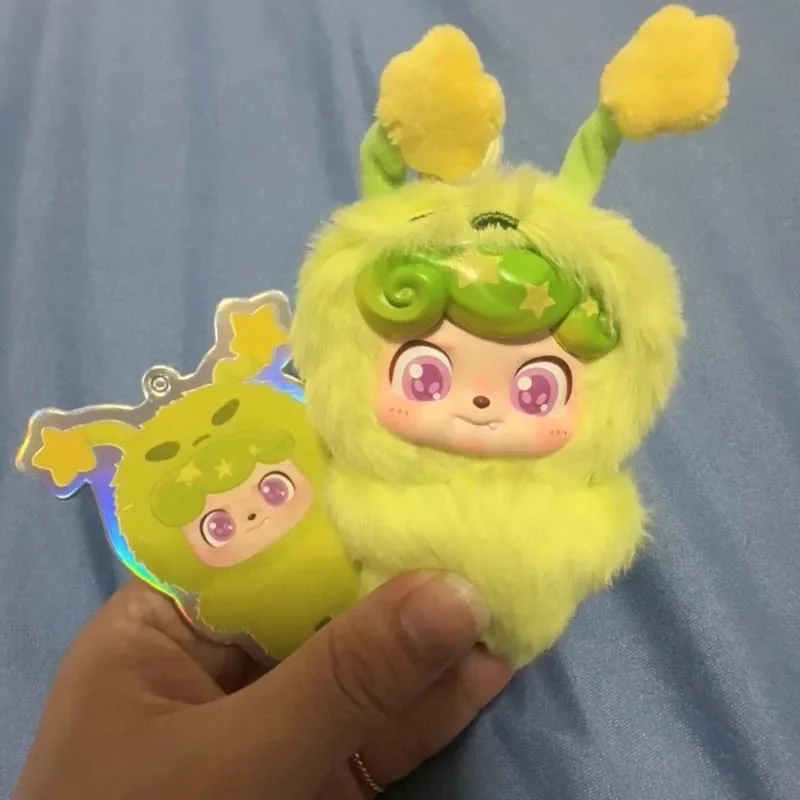 Genuine Q.Kid Blind Box Wave Club Series Cartoon Cute Mini Vinyl Doll Backpack Keychain Bag Decor Surprise Toy Collection Gift