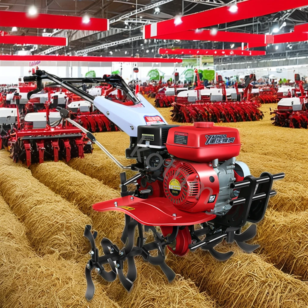 itching Cultivator Micro Tillage Micro-cultivator Rower Rotary Tillage Ridging Weeding D