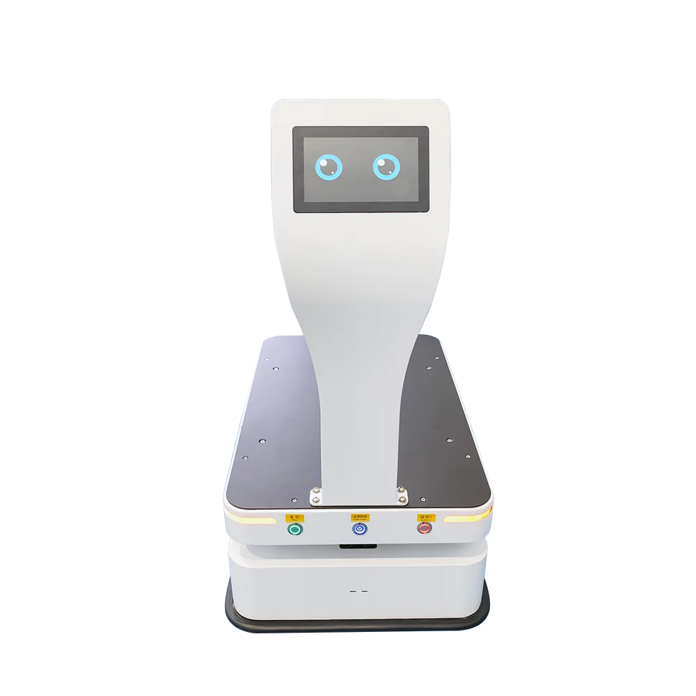 Picture 3: Mobile AGV Robot with 3D Visual Sensor Intelligent Obstacle Avoidance Amr 80kg Autonomous Trackless