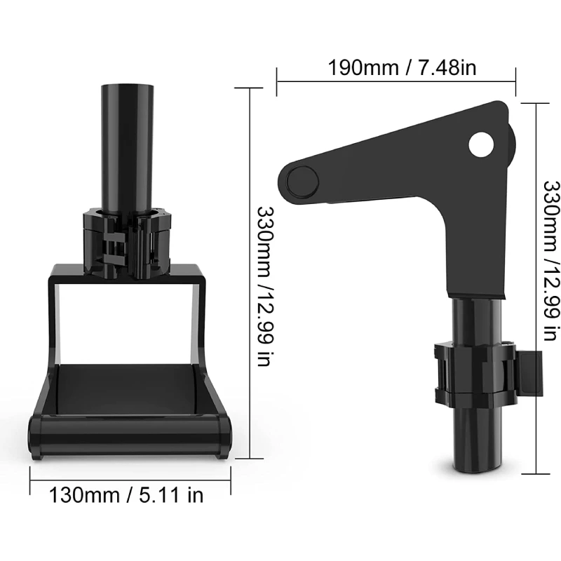 Professional Single Foot Tib Bar, Tibialis Trainer, Calf Raise Machine, Tibialis Anterior Exercise