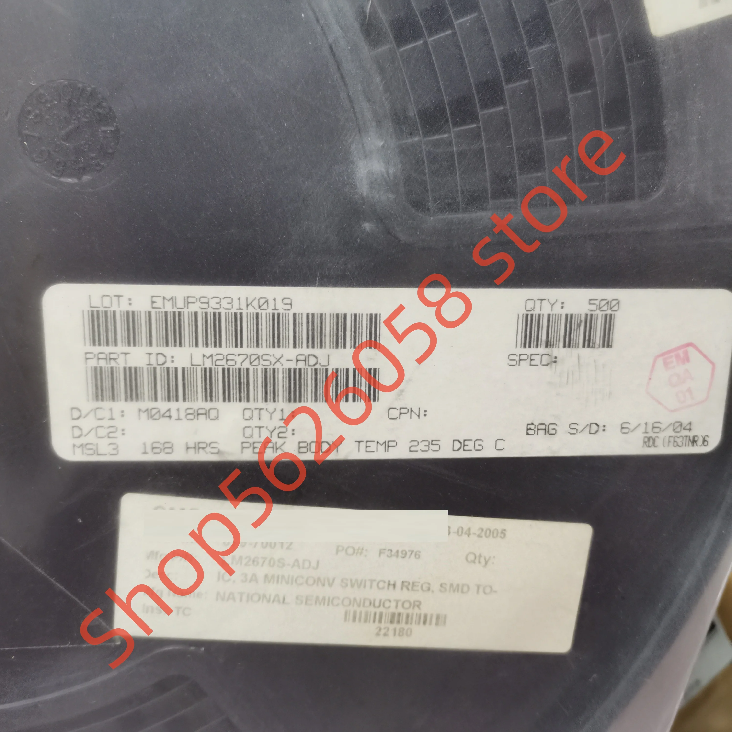 

LM2670SX-ADJ TO263 5 шт./лот оригинальные и аутентичные, бесплатная доставка