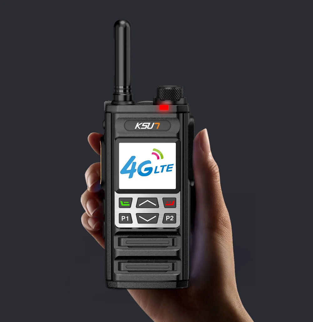 

KSUN ZL35 POC Two Way Radio Walkie-talkie 100 km 500km 5000km Pair Global Network 4g Walkie Talkie Compatible with ZELLO APP
