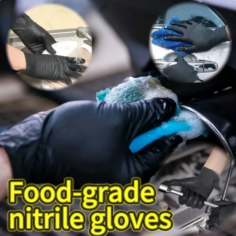 10-100-200-300-400pcs-black-nitrile-gloves-food-working-latex-glove-waterproof-gloves-for-cleaning-tattooing-manicures-salon