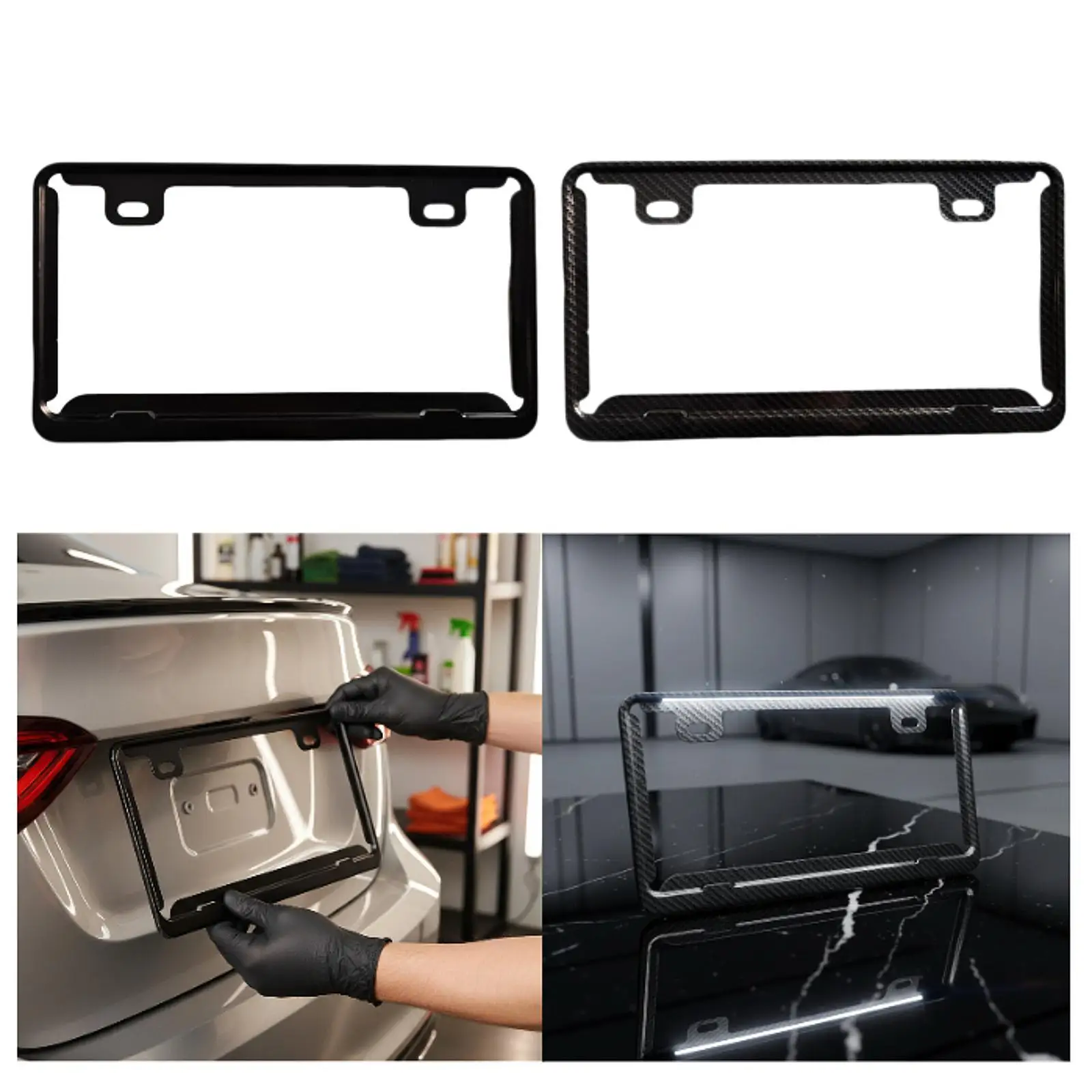 

Декоративная рамка для автомобильного номерного знака из нержавеющей стали, противоугонная, водонепроницаемая, подходит для автомобилей стандарта JP.