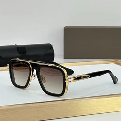DILTA LXN-EVO DTS403 Luxury Designer Pilot Sunglasses for Women Fashion UV400 Outdoor Double Bridge lunette soleil femme