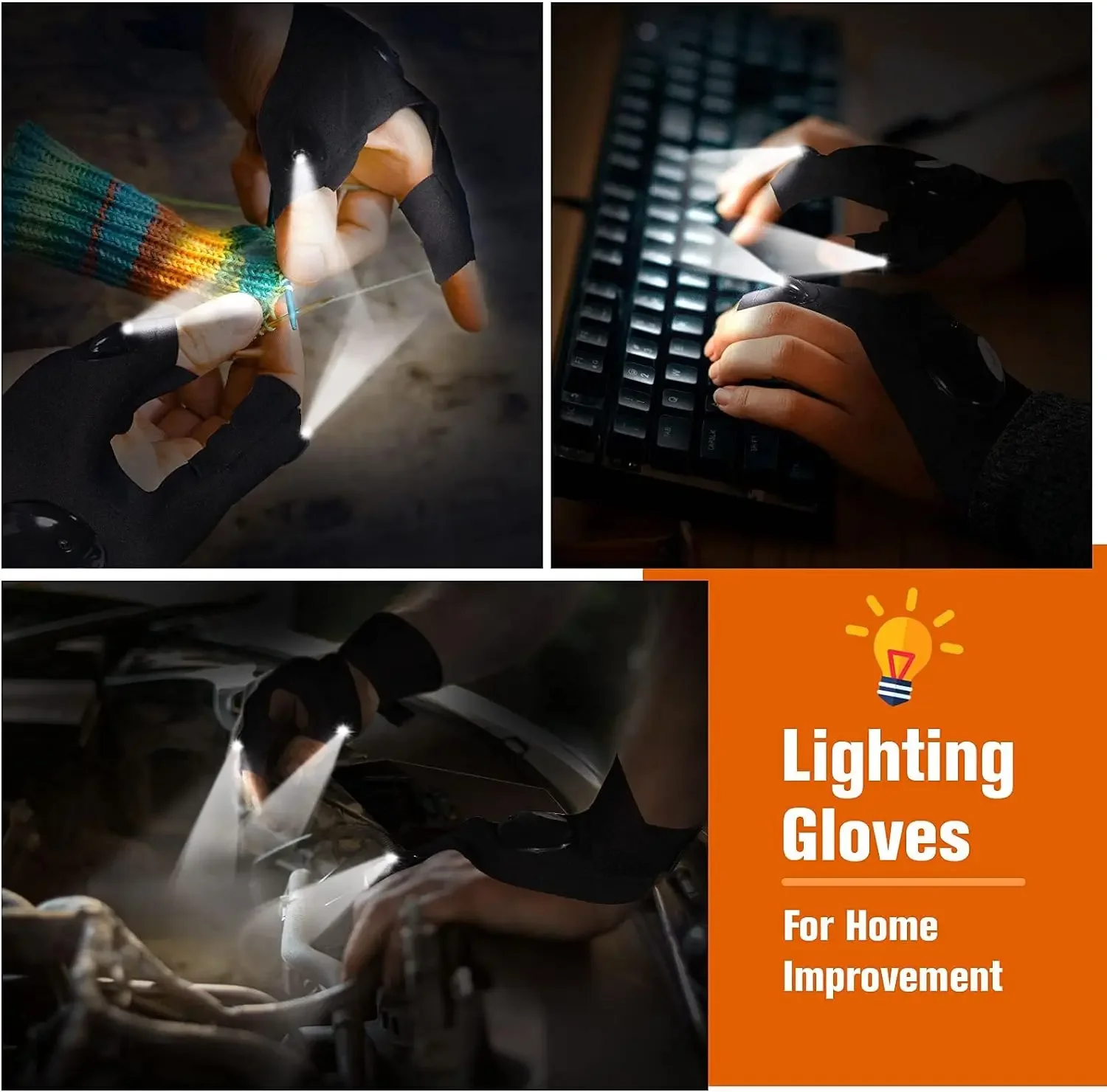 Thumbnail 4 - #65 Latest Half Finger Cycling Gloves Offers