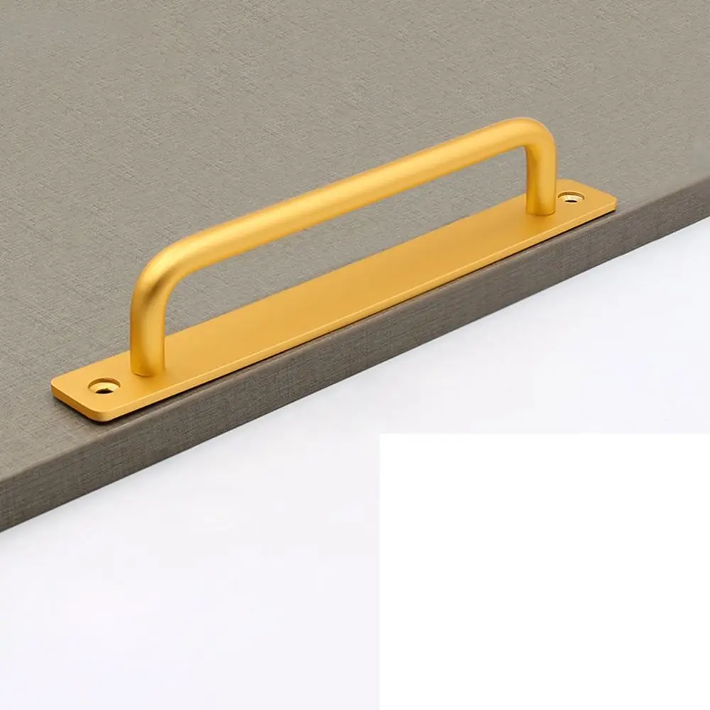 خزانة سبائك الألومنيوم باب الحظيرة الأجهزة مضمد يسحب مقابض مقابض لقطع الأثاث مقابض أدراج مقابض خزانة مقبض الباب