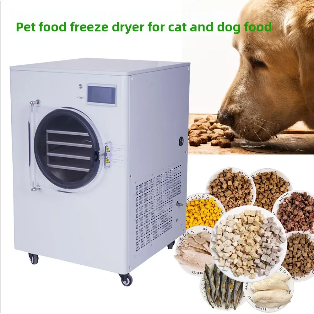 

Commercial Vacuum Dryer Laboratory Cordyceps Pet Food Fruit Small Household Freeze Drying Equipment