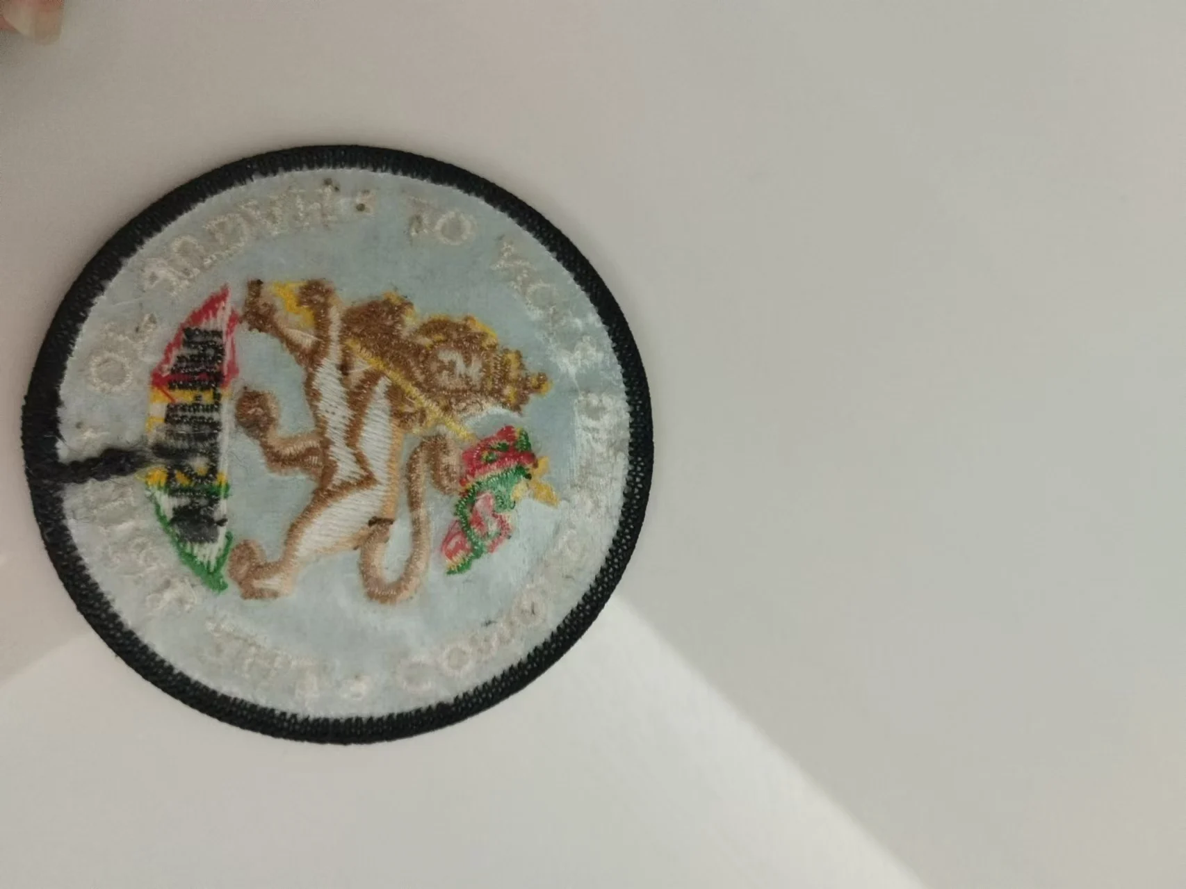 IVY-LOVING Craft THE LION OF JUDAH PATCH 3" Stoffabzeichen