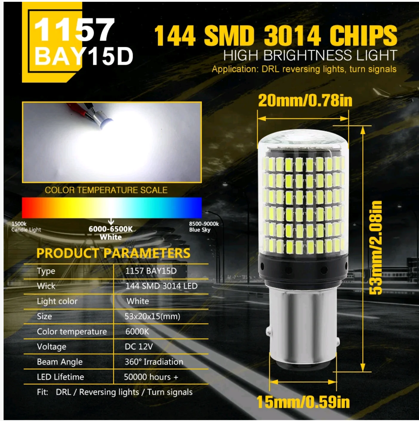 2 Bohlam Lampu Rem Mundur Mobi - Led Tail Light Bulb Canbus ulasan dan harga