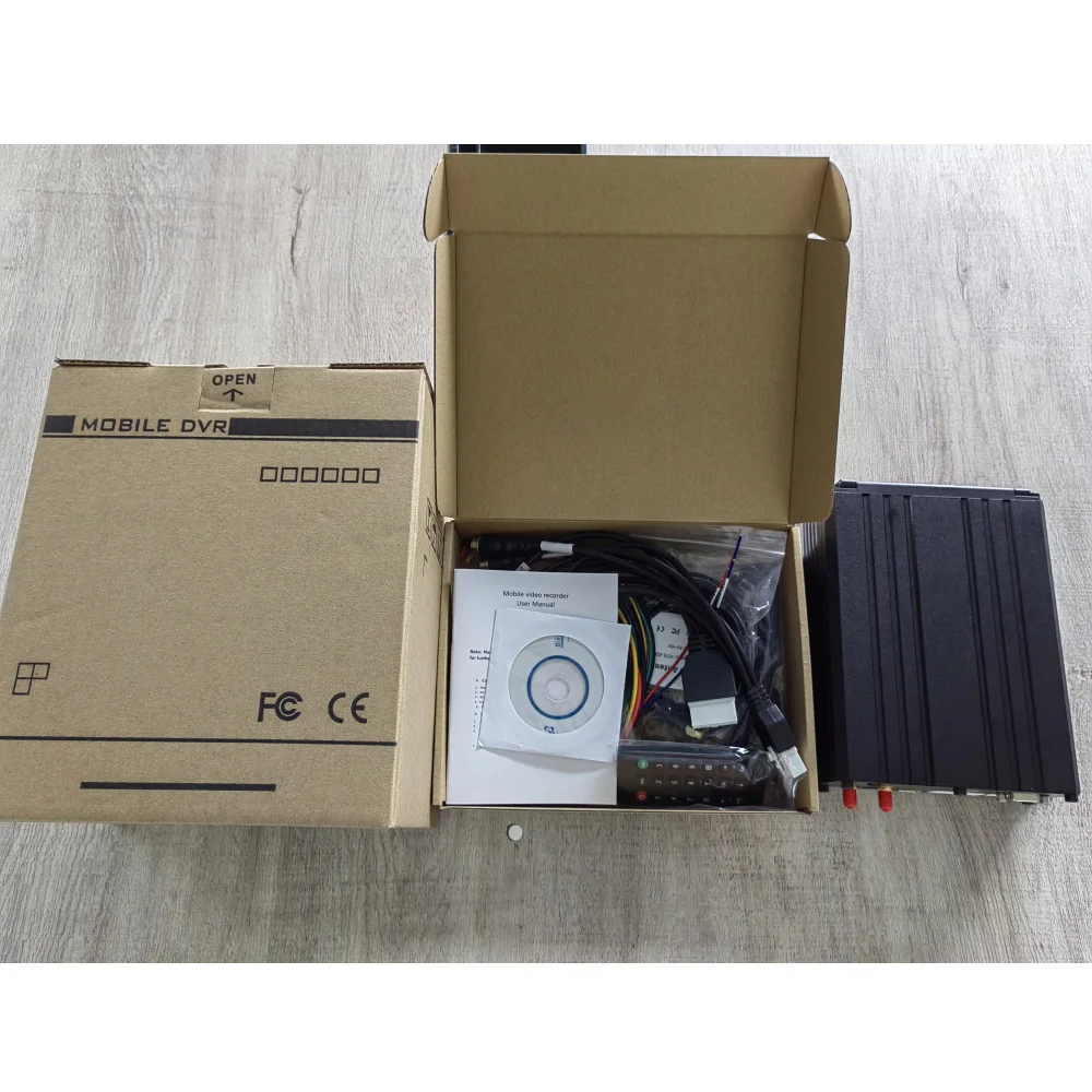 8-قناة AHD 1080p موبايل DVR القرص الصلب MDVR لشاحنة سيارة حافلة مراقبة GPS ووظيفة 4G دعم مسجل فيديو رقمي #5