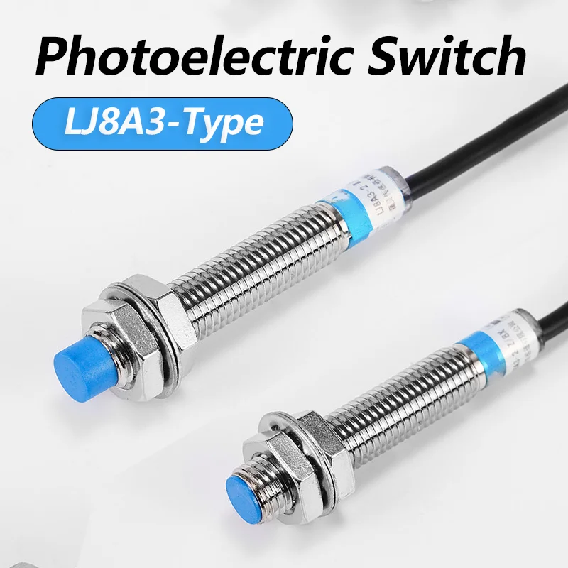 LJ8A3 Inductive Proximity Switch Sensor Switch M8 1mm 2mm NPN PNP 6-36V Open Close NO NC BX/BY/AX/AY/EX/DX/EZ/DZ Metal Switch