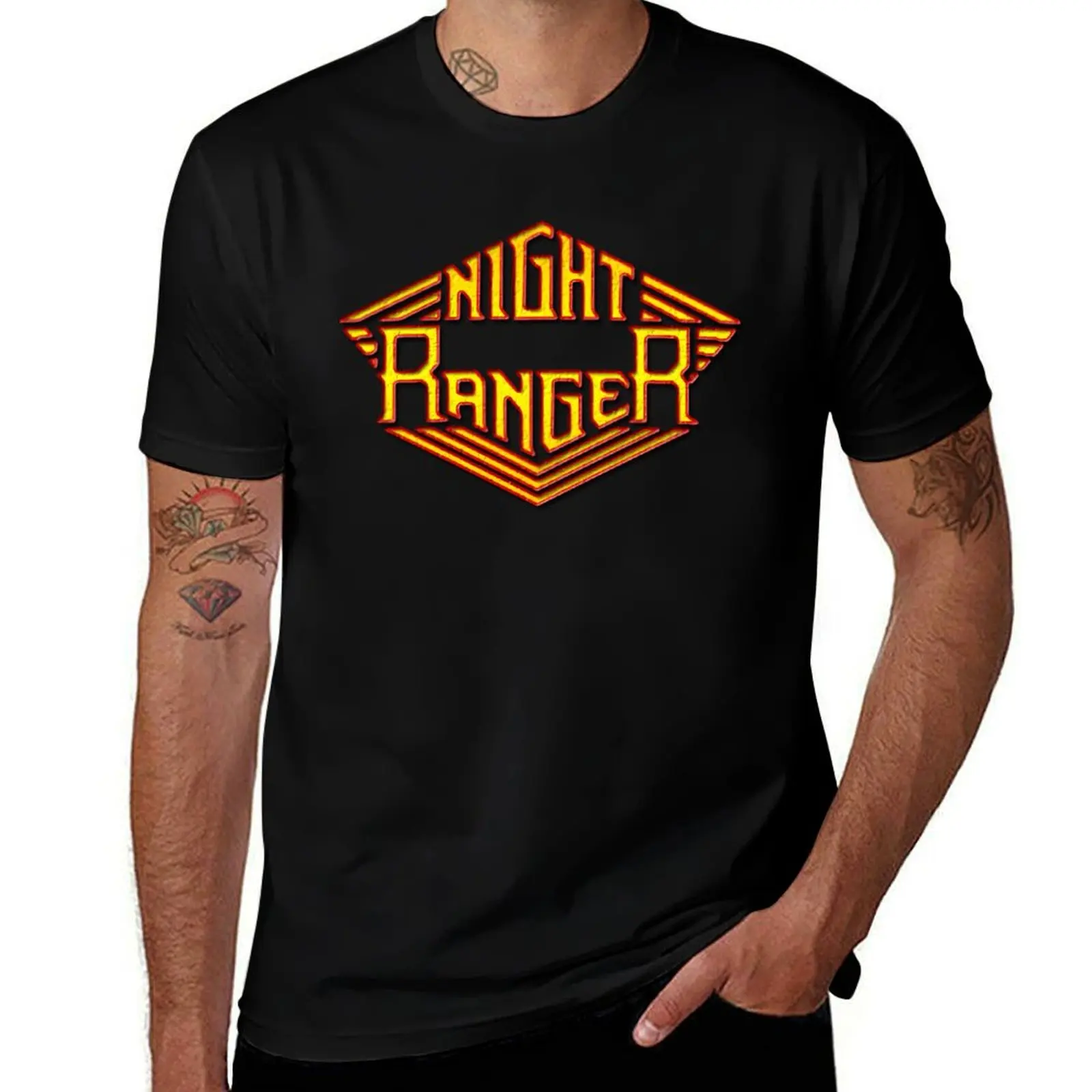 Nr Night Ranger T-Shirt t shirts for man graphic funny T-Shirt