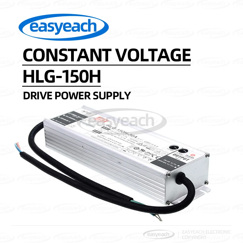 

MEAN WELL HLG-150H-12A/15A/24A/24B/30A/36A/42B/48A/54A Constant Current LED Driver Switching Power Supply