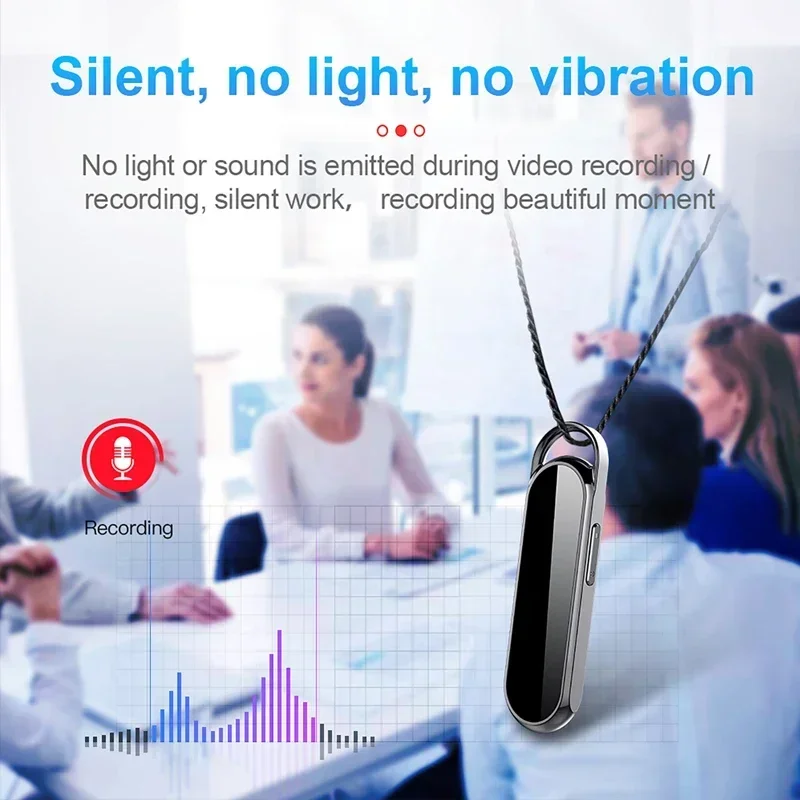 Voice Recorder Mini Digtal Recorder One-Click Recording Photo Camera Intelligent Noise Reduction Automatic Coverage Recorder Pen